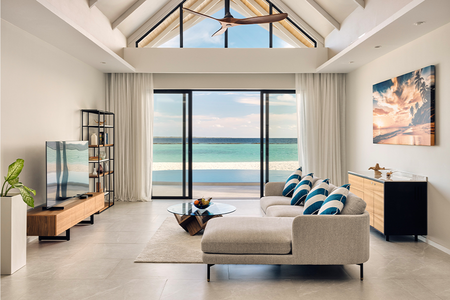 2 bedroom residence living room v2