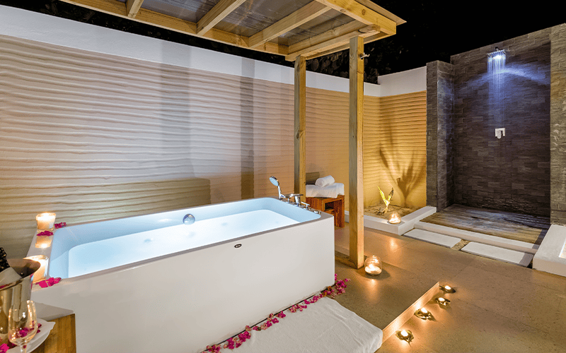 beach villa open bathroom compressed