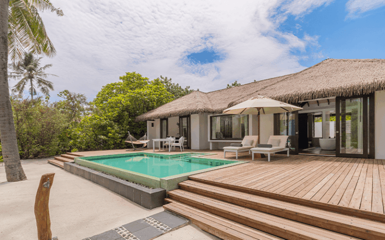 beach villa with pool exterior (02) compressed