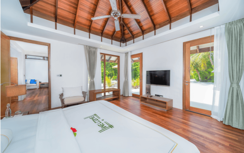 deluxe sunset beach villa with pool compressed