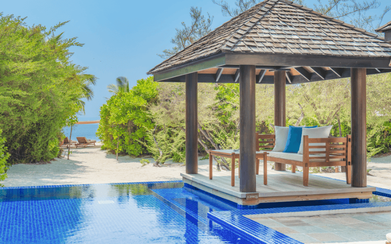 sunset beach residence with pool compressed