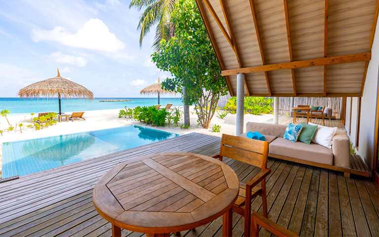 2 beach duplex villa