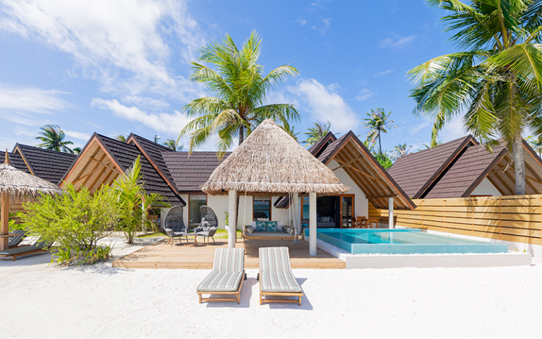 3 premium duplex beach villa