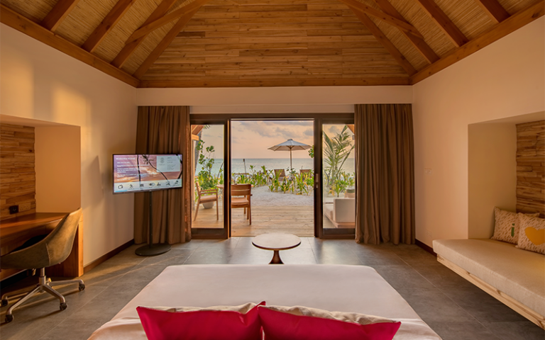 beach villa room interior