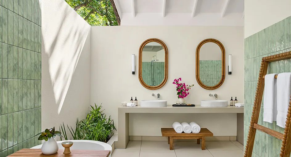 nh collection maldives reethi resort room two bedroom family pool villa bathroom 944x510