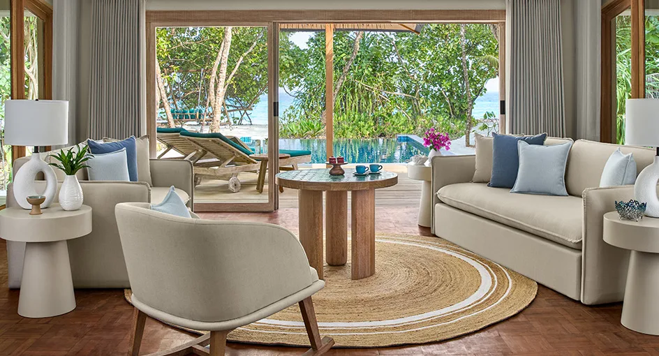 nh collection maldives reethi resort room two bedroom reethi suite living area 944x510