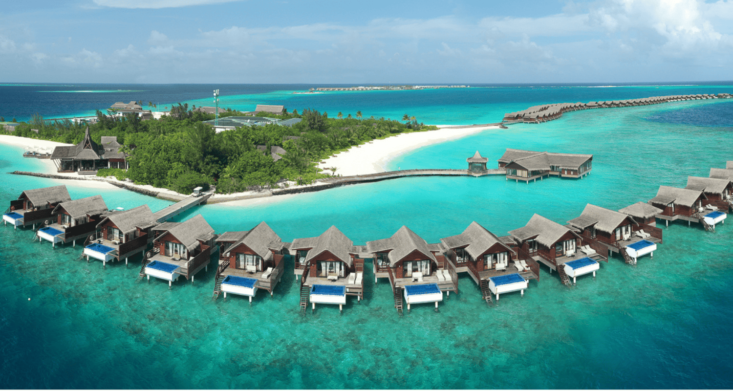 Grand Park Kodhipparu Maldives aerial pool villas compressed