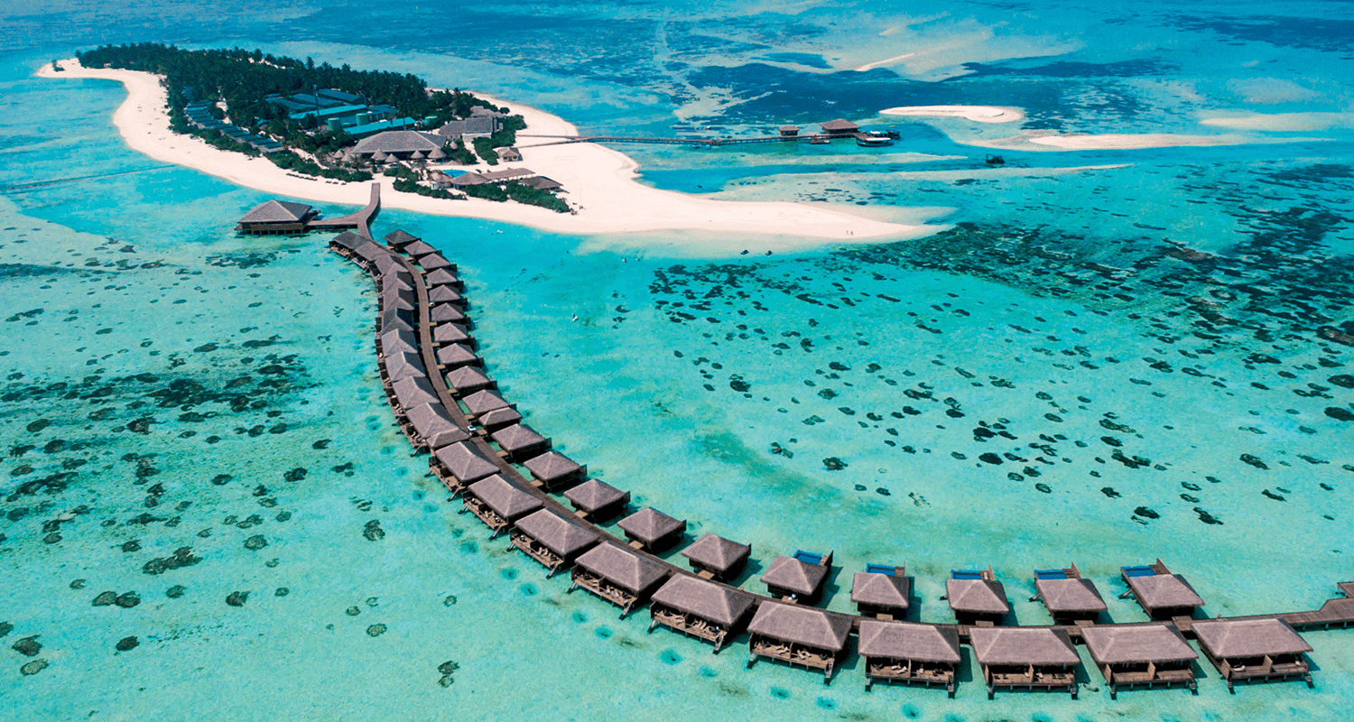 Cocoon Maldives – The Cocoon Collection aerial view (2mod) compressed