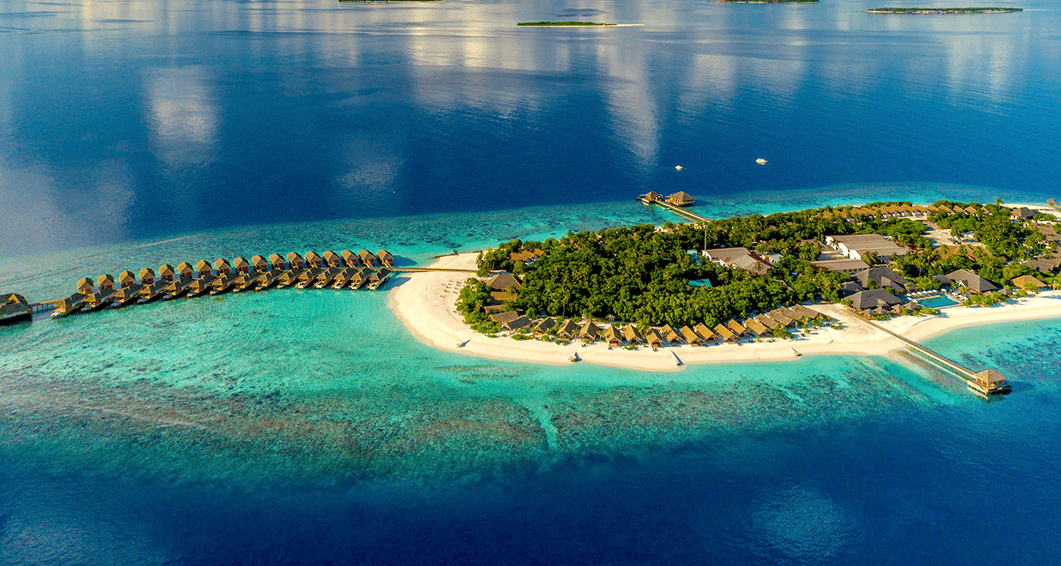 Kuda Fushi Resort & Spa aerial compressed