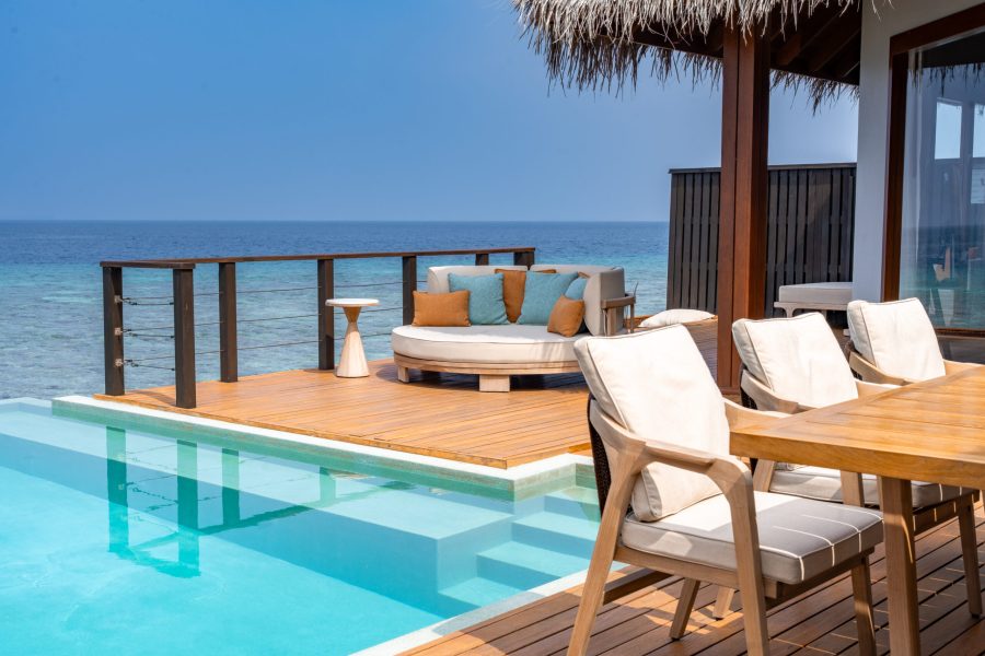Two Bedroom Overwater Pool Villa dtmd villa 2bop.10