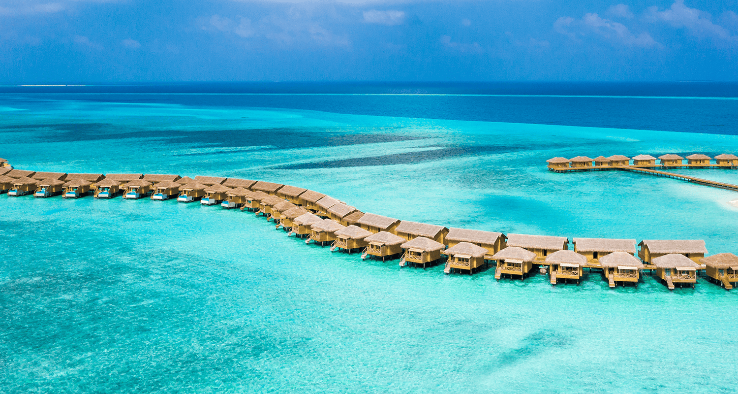 You & Me Maldives dolphin villa aerial v2