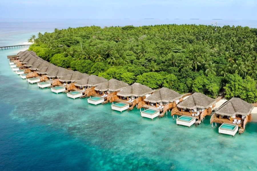Dusit Thani Maldives dusit thani maldives aerial shoot v2
