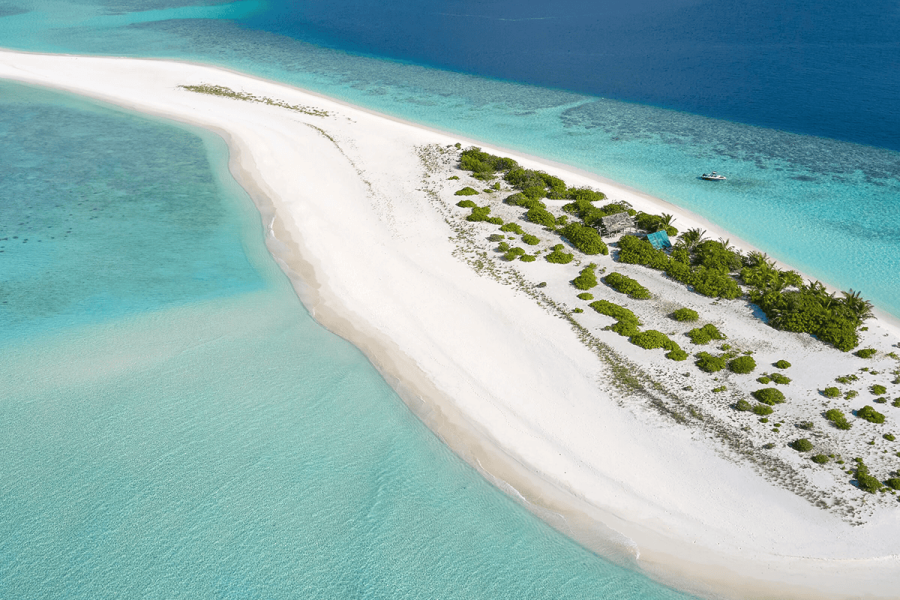 Royal Island Resort & Spa royal island sandbank aerial 4k compressed