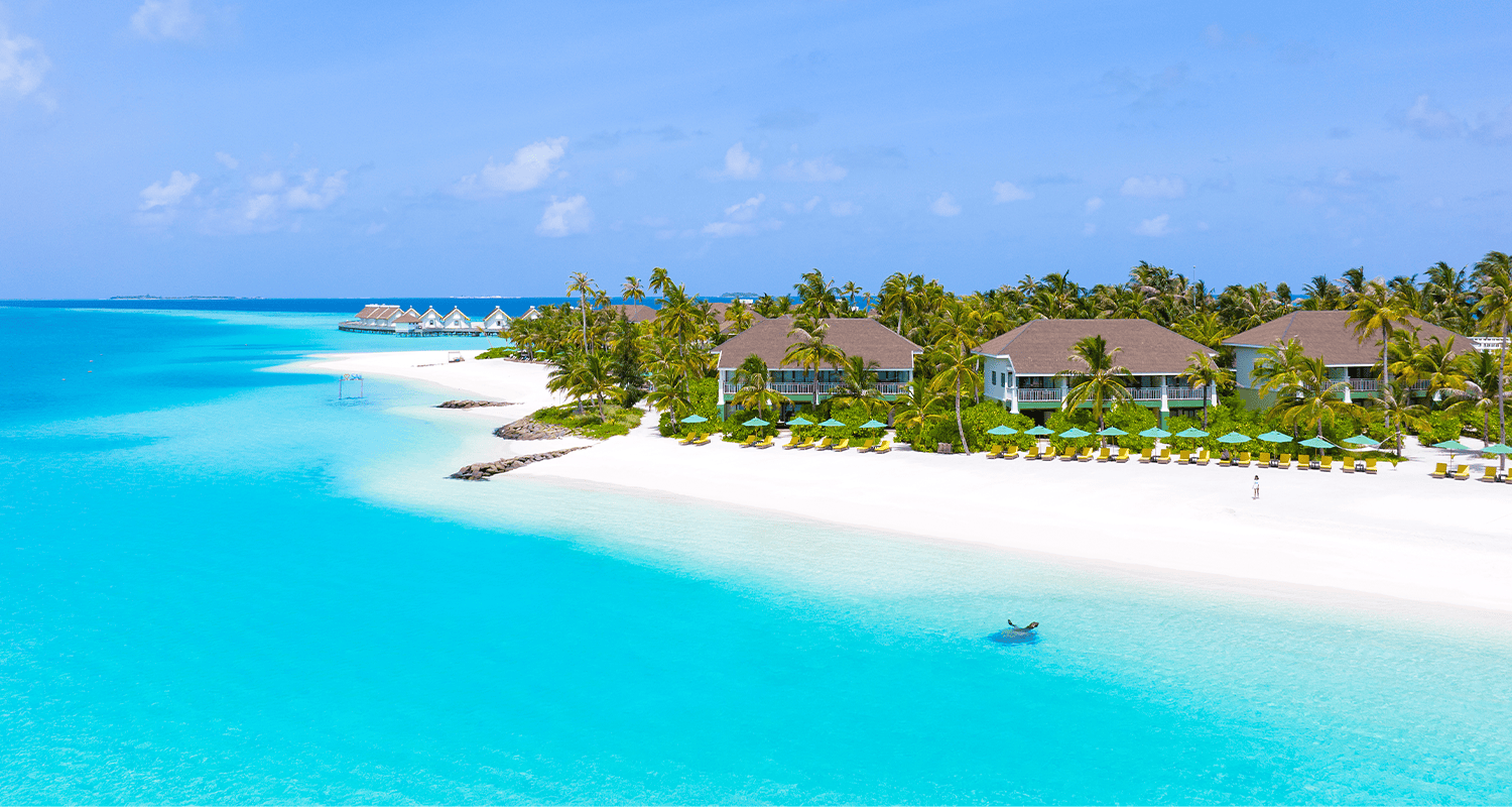 SAii Lagoon Maldives slm aerial beachfront 3 v2