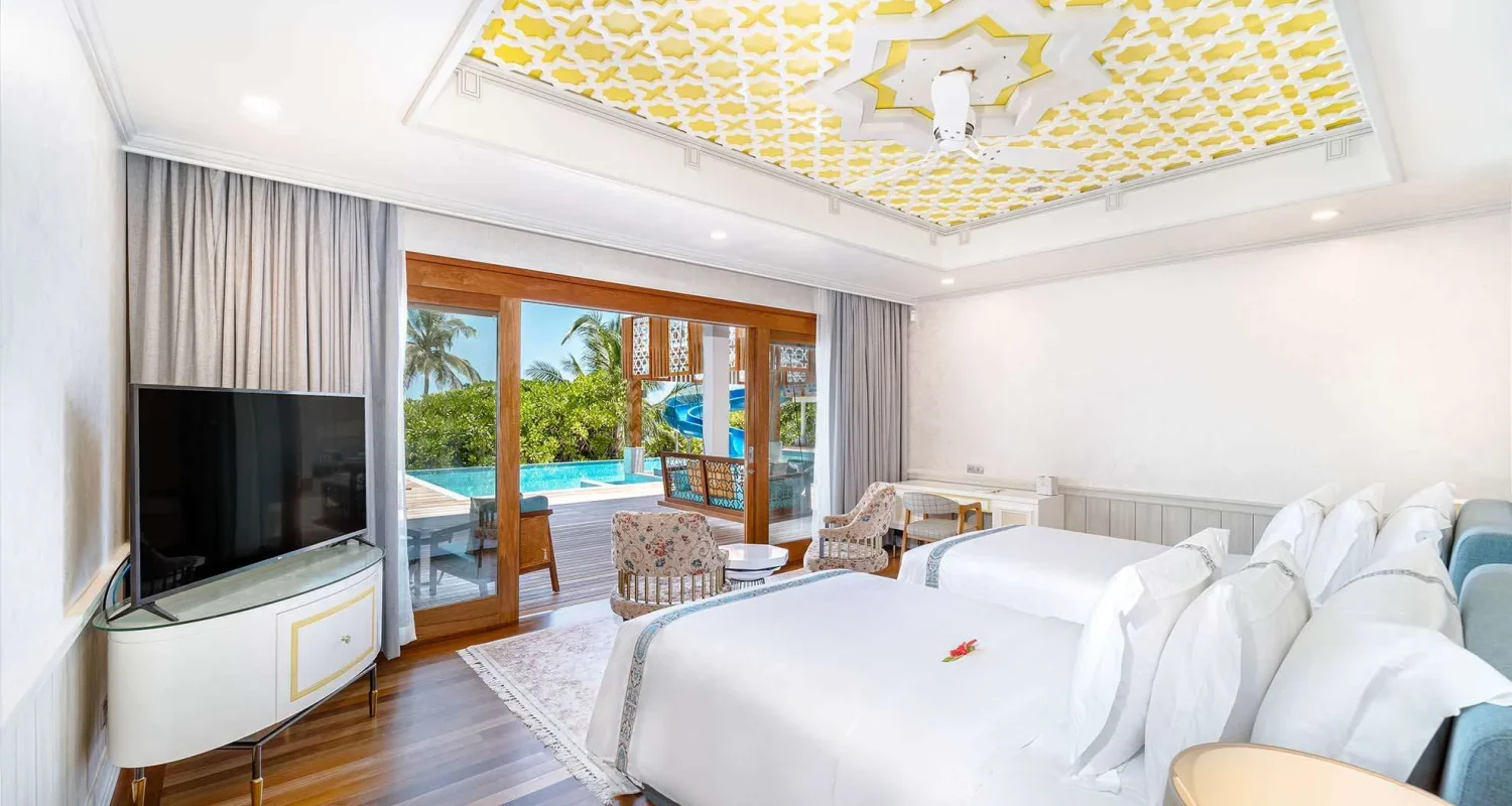 Sultan Beach Residence with Sunset Pool sultan beach residence bed and bath 2