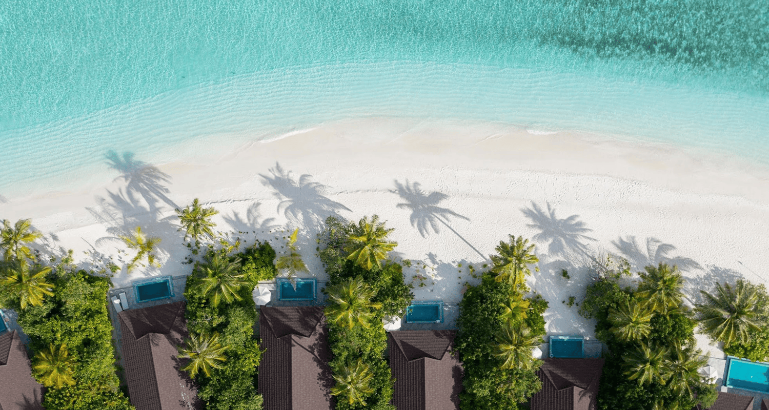 The Standard, Huruvalhi Maldives the standard aerial beach villas v2