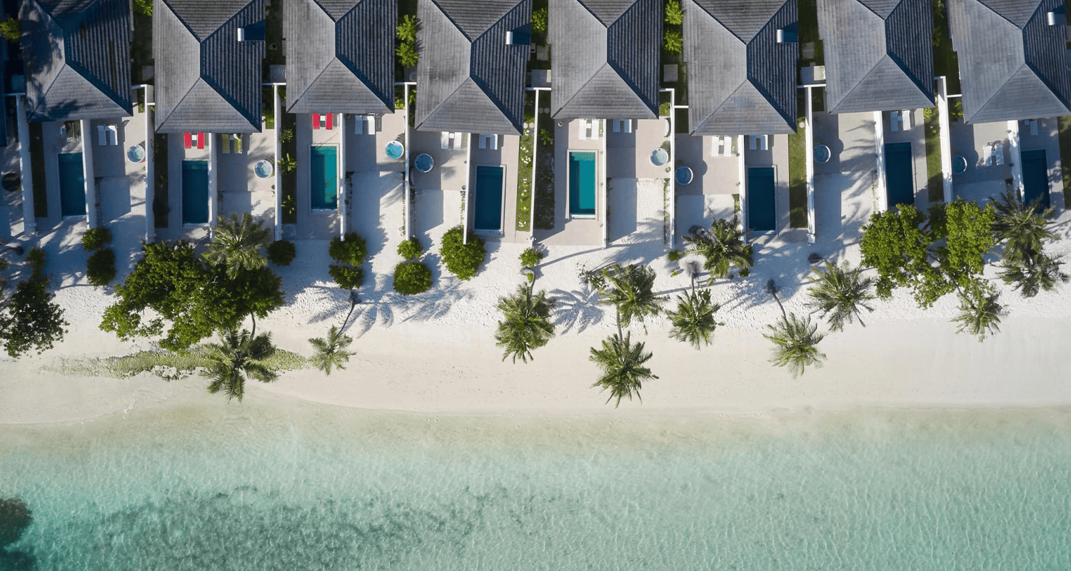 Villa Park Maldives villa park beach pool villa aerial large v2