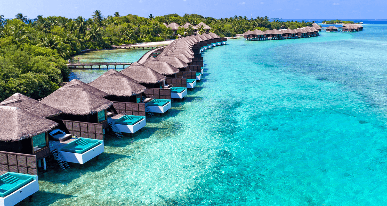 Sheraton Maldives Full Moon Resort & Spa shemlesiag 233821 aerial view high v2